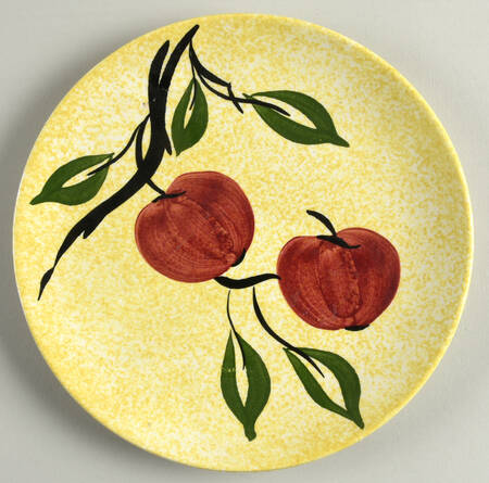 Apple Jack Salad Plate