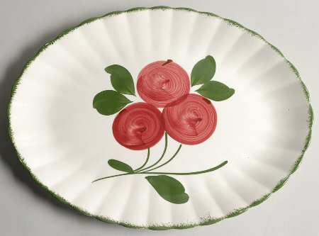 Apple Trio 13" Oval Serving Platter