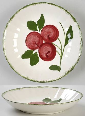 Apple Trio Coupe Soup Bowl