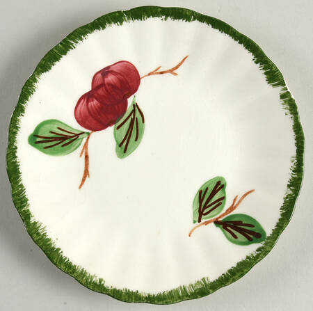 Apple Tart Bread & Butter Plate