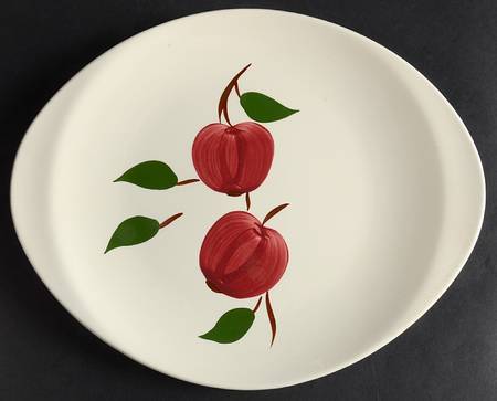 Arlington Apple 12" Oval Serving Platter
