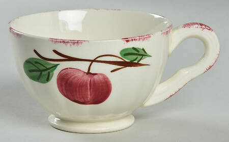 Autumn Apple Footed Cup