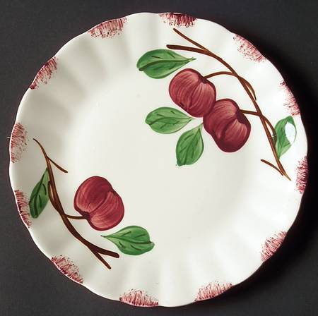 Autumn Apple Dessert/Pie Plate