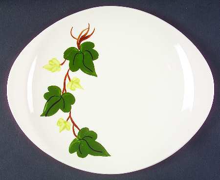 Baltic Ivy 11" Oval Serving Platter