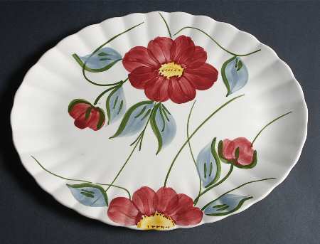 Becky 13" Oval Serving Platter
