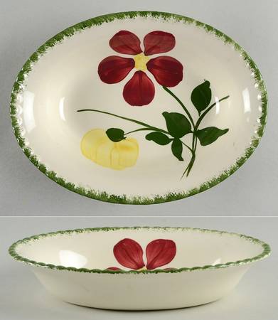 Betty 9" Oval Vegetable Bowl