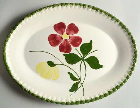 Betty 13" Oval Serving Platter
