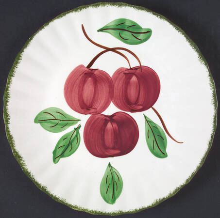 Big Apple Luncheon Plate
