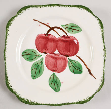 Big Apple Square Salad Plate