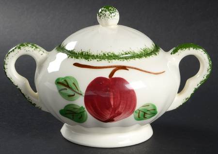 Big Apple Sugar Bowl & Lid