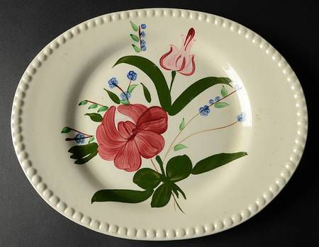 Bluebell Bouquet 14" Oval Serving Platter