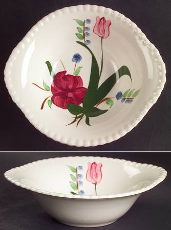 Bluebell Bouquet Lugged Cereal Bowl