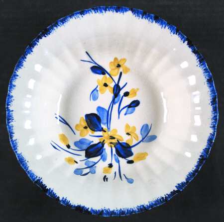 Blue Tango 9" Round Vegetable Bowl