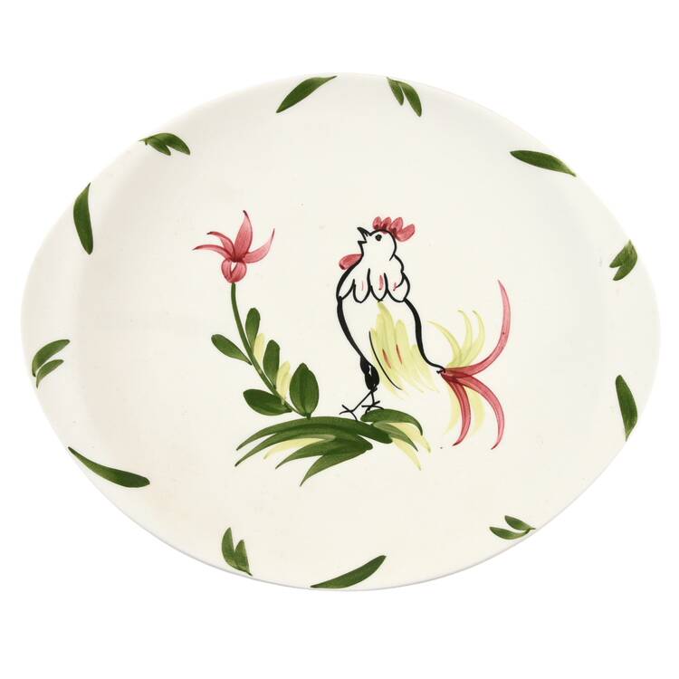 Chanticleer 11" Oval Serving Platter