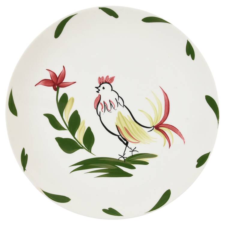 Chanticleer Luncheon Plate