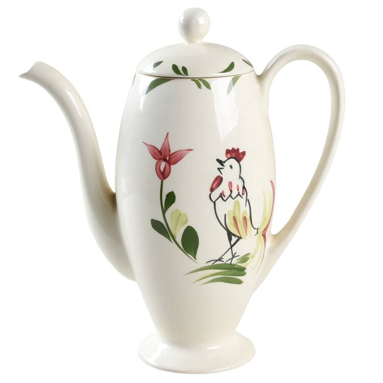 Chanticleer Coffee Pot & Lid