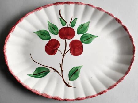 Cherry Bounce 13" Oval Serving Platter
