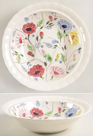 Chintz Oval Vegetable No Lid