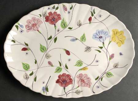 Chintz 15" Oval Serving Platter