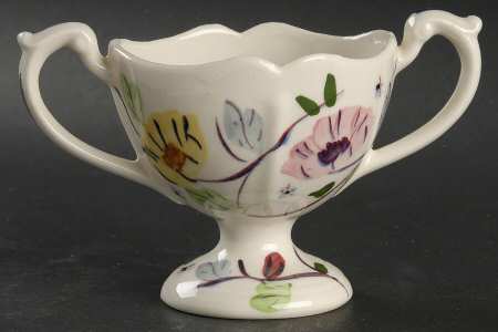 Chintz Pedestal Open Sugar Bowl