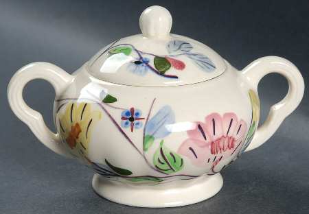 Chintz Sugar Bowl & Lid