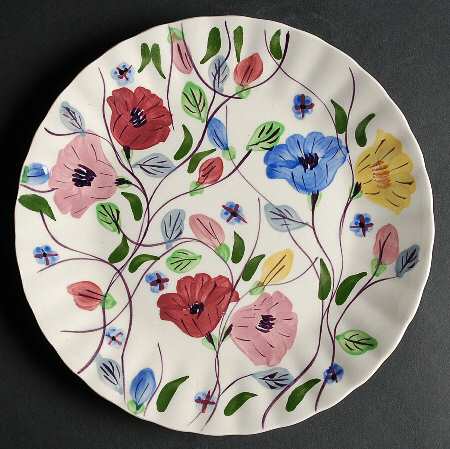 Chintz Luncheon Plate
