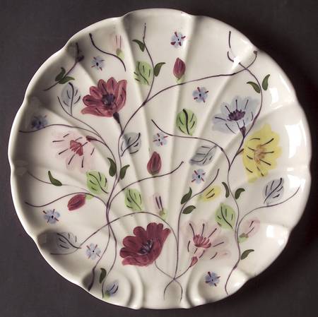 Chintz Large Shell Shaped Dish