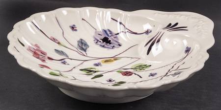 Chintz 9" Shell Shaped Bowl