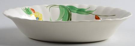Chickory 9" Oval Vegetable Bowl