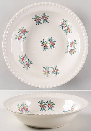 Christmas Ornament 9" Round Vegetable Bowl