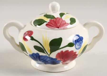 Chrysanthemum Sugar Bowl & Lid