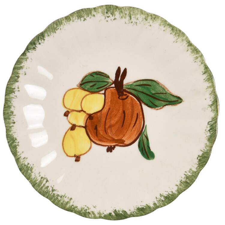 County Fair Green Saucer for Footed Cup