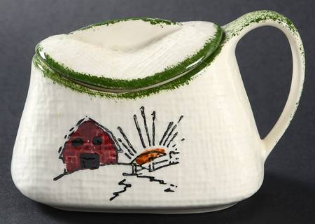 Cock o' the Morn' Sugar Bowl & Lid