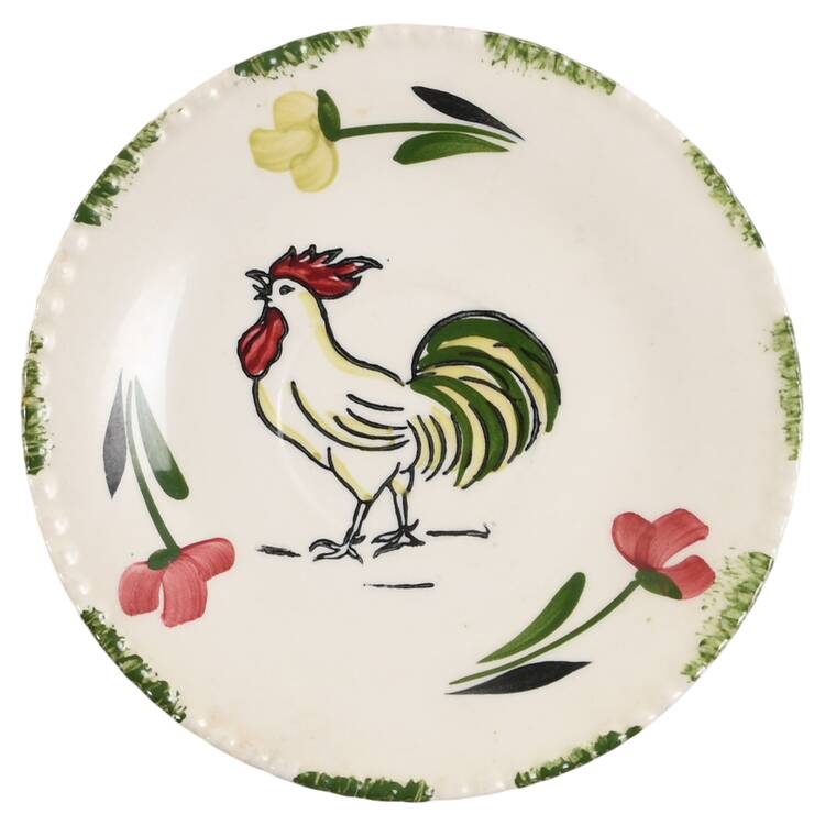 Cock o' the Walk Saucer