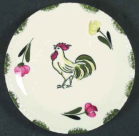 Cock o' the Walk Dessert/Pie Plate