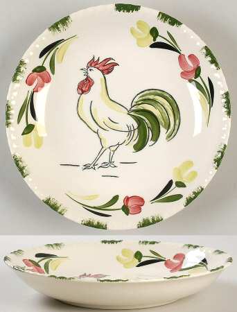 Cock o' the Walk Coupe Soup Bowl