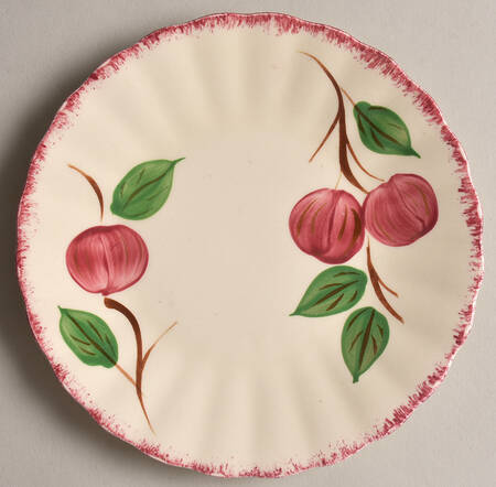 Crab Apple Bread & Butter Plate