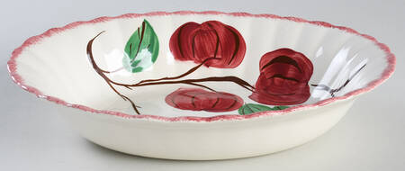 Crab Apple 9" Oval Vegetable Bowl