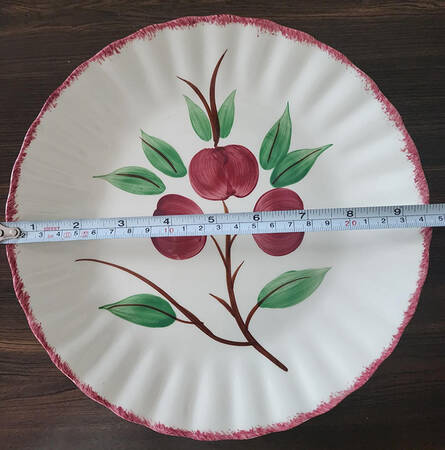 Crab Apple Luncheon Plate