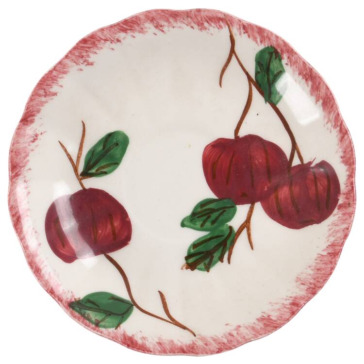 Crab Apple Saucer for Demitasse Cup