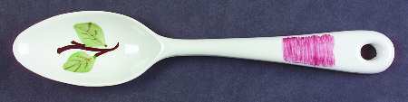 Crab Apple Salad Serving Spoon, Solid Piece