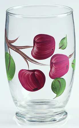 Crab Apple 10 Oz Glassware Tumbler