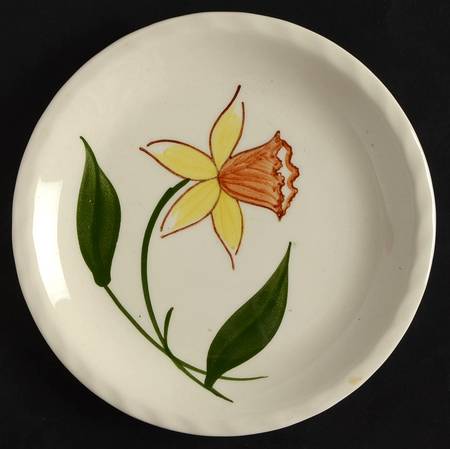 Daffodil Bread & Butter Plate
