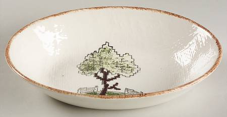 Eventide 9" Oval Vegetable Bowl