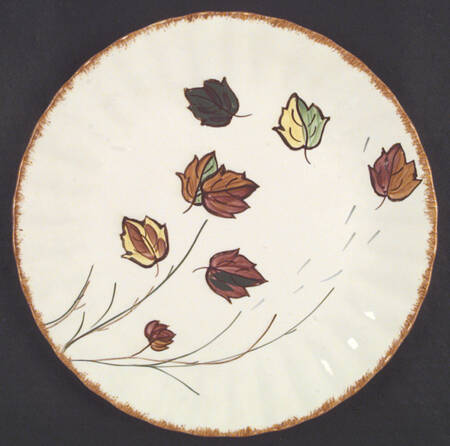 Falling Leaves by Blue Ridge Southern Pottery