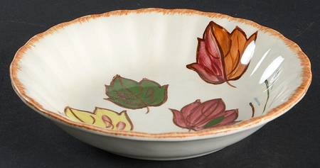 Falling Leaves Fruit/Dessert (Sauce) Bowl