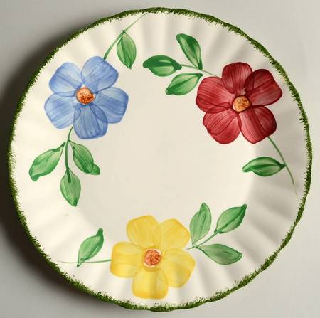 Flower Ring Luncheon Plate