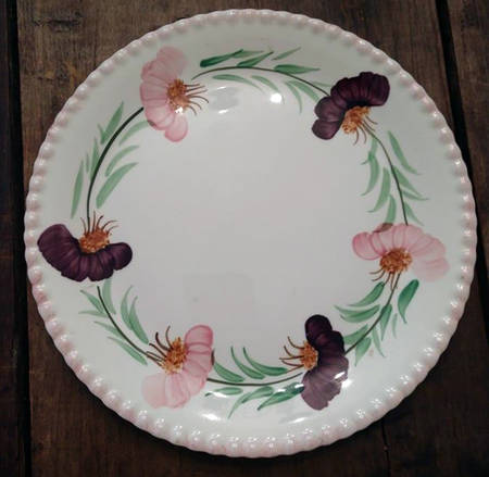 Flower Wreath Dinner Plate