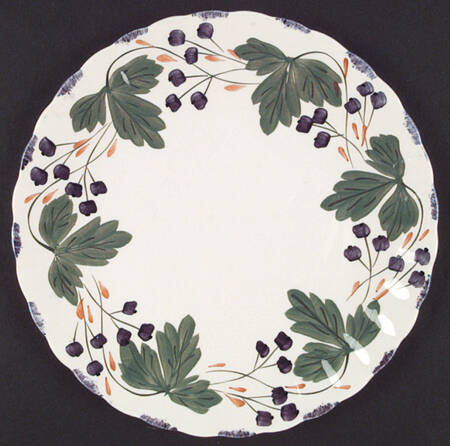 Fox Grape Luncheon Plate