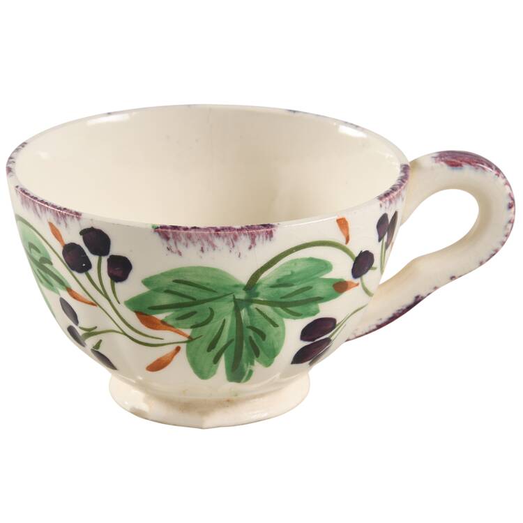 Fox Grape Footed Cup